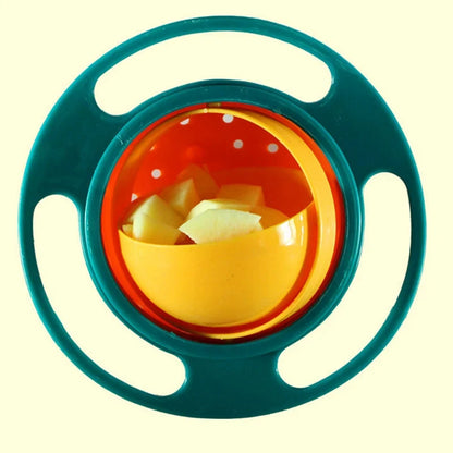 Gyro Bowl : Bol pour bébé anti-éclaboussures avec rotation à 360°