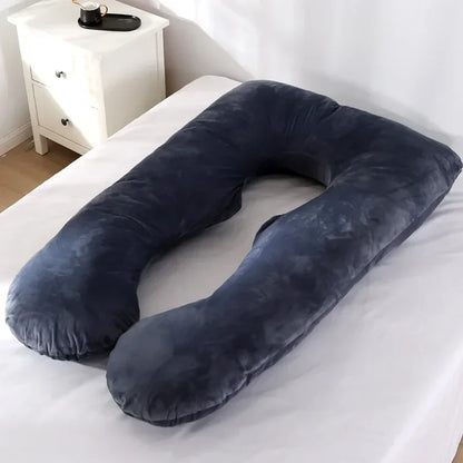 Mum's Embrace: Almohada de embarazo en forma de U para mayor comodidad y soporte