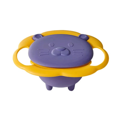 Gyro Bowl : Bol pour bébé anti-éclaboussures avec rotation à 360°