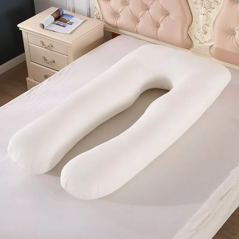 Mum's Embrace: Almohada de embarazo en forma de U para mayor comodidad y soporte