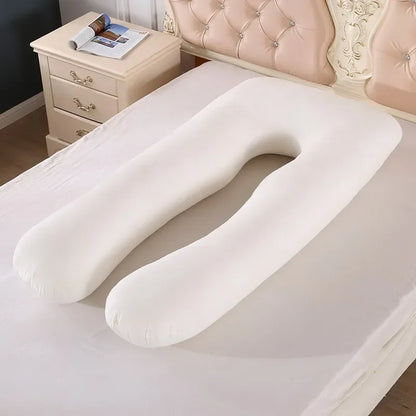 Mum's Embrace: Almohada de embarazo en forma de U para mayor comodidad y soporte