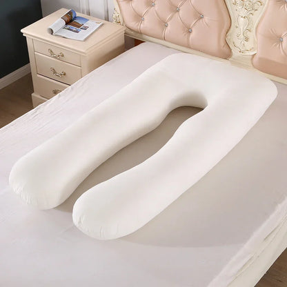 Mum's Embrace: Almohada de embarazo en forma de U para mayor comodidad y soporte