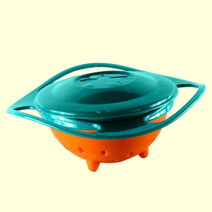 Gyro Bowl : Bol pour bébé anti-éclaboussures avec rotation à 360°